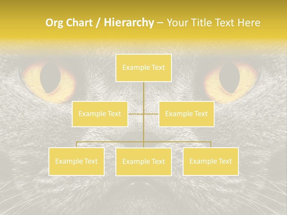 Pussy Purr Lovable PowerPoint Template