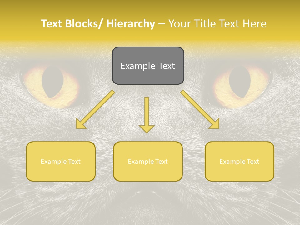 Pussy Purr Lovable PowerPoint Template