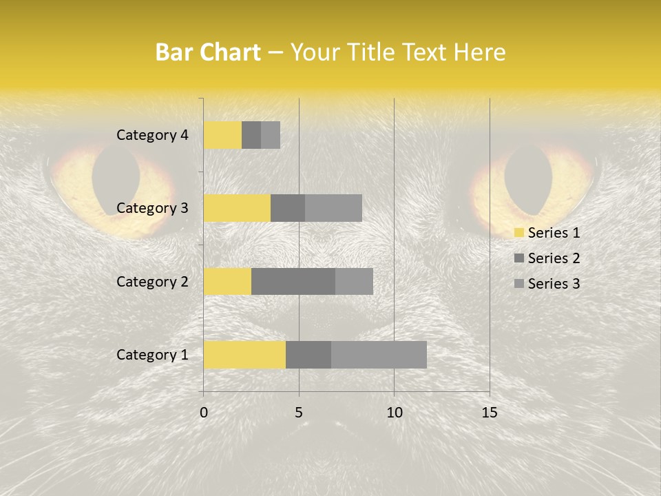 Pussy Purr Lovable PowerPoint Template