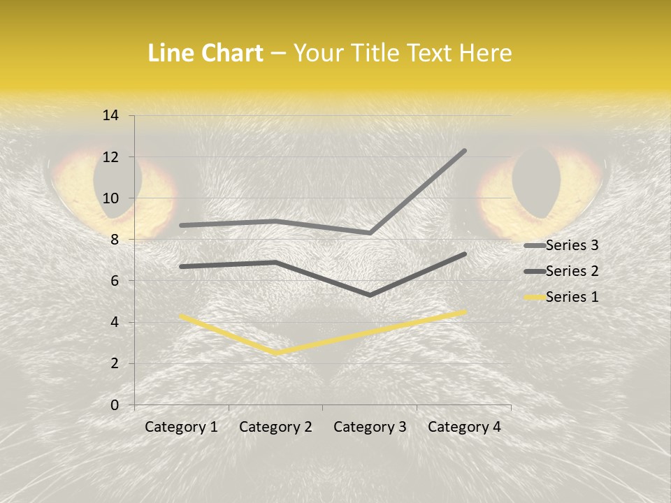 Pussy Purr Lovable PowerPoint Template