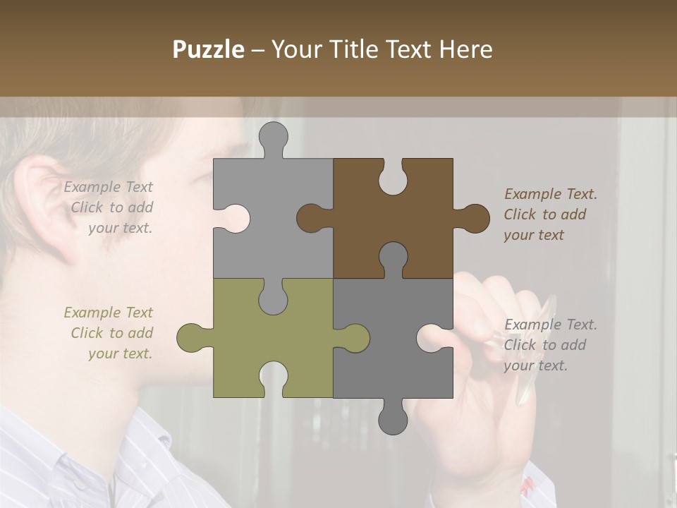 White Alcohol Profile PowerPoint Template