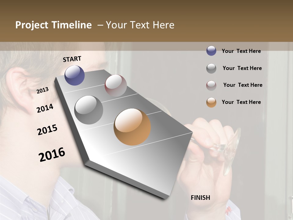White Alcohol Profile PowerPoint Template
