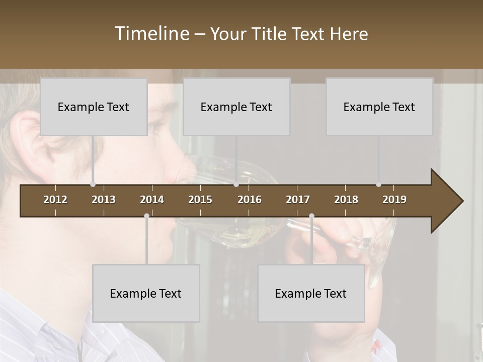 White Alcohol Profile PowerPoint Template