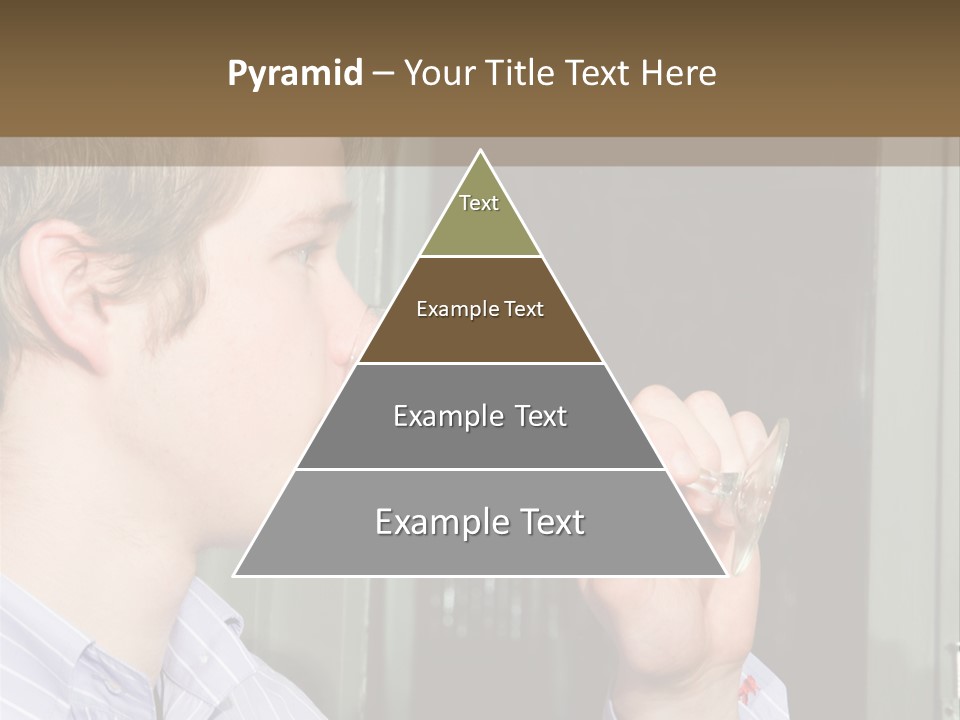White Alcohol Profile PowerPoint Template