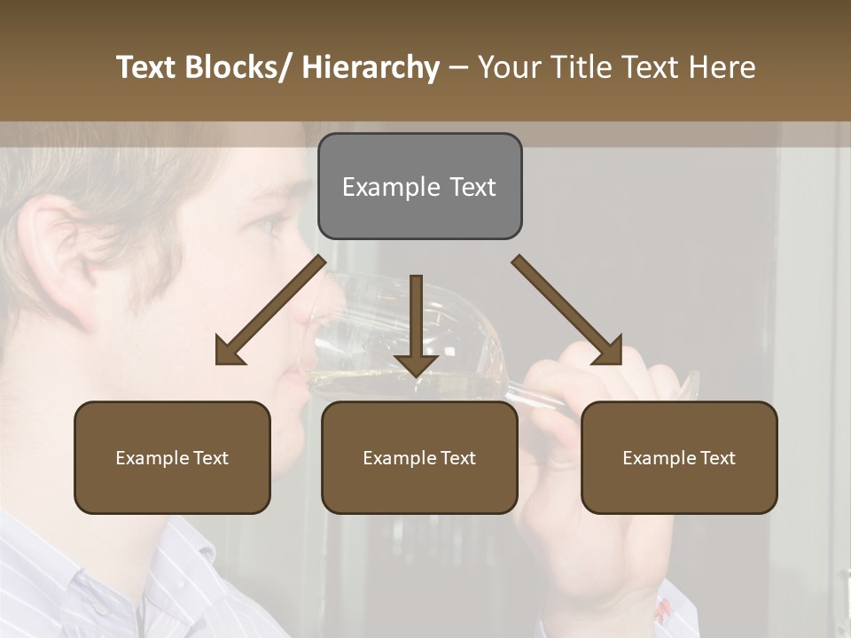 White Alcohol Profile PowerPoint Template