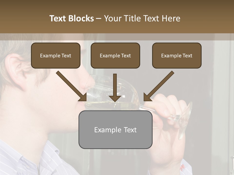 White Alcohol Profile PowerPoint Template
