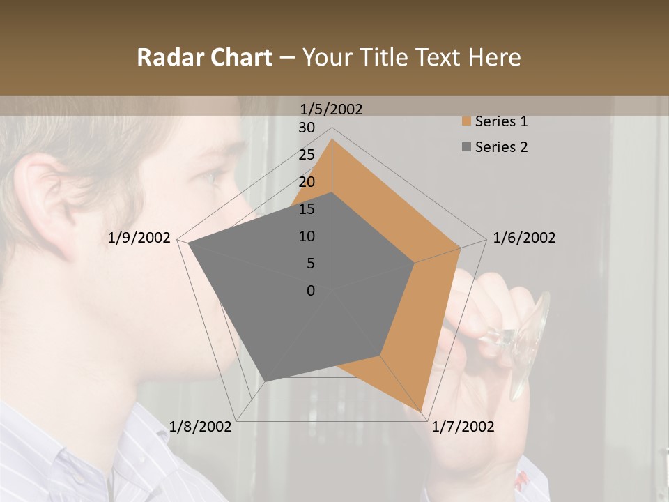 White Alcohol Profile PowerPoint Template