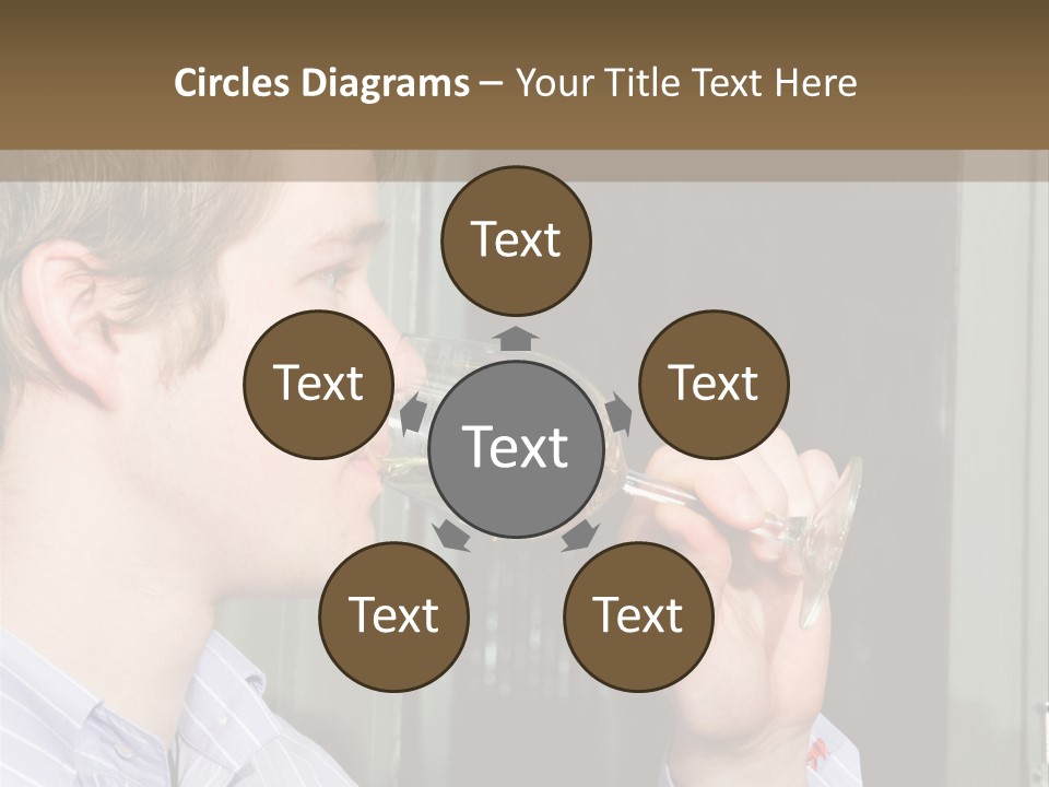 White Alcohol Profile PowerPoint Template