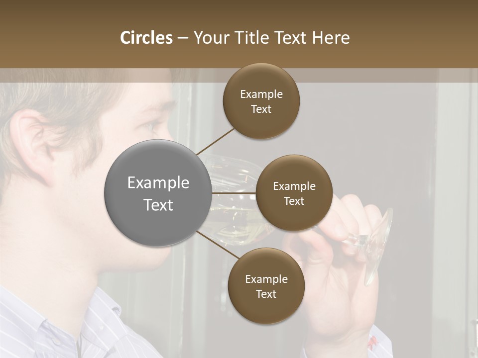 White Alcohol Profile PowerPoint Template