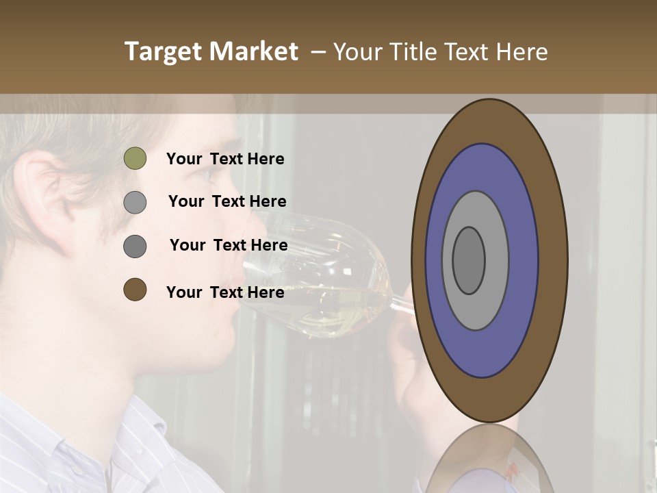 White Alcohol Profile PowerPoint Template