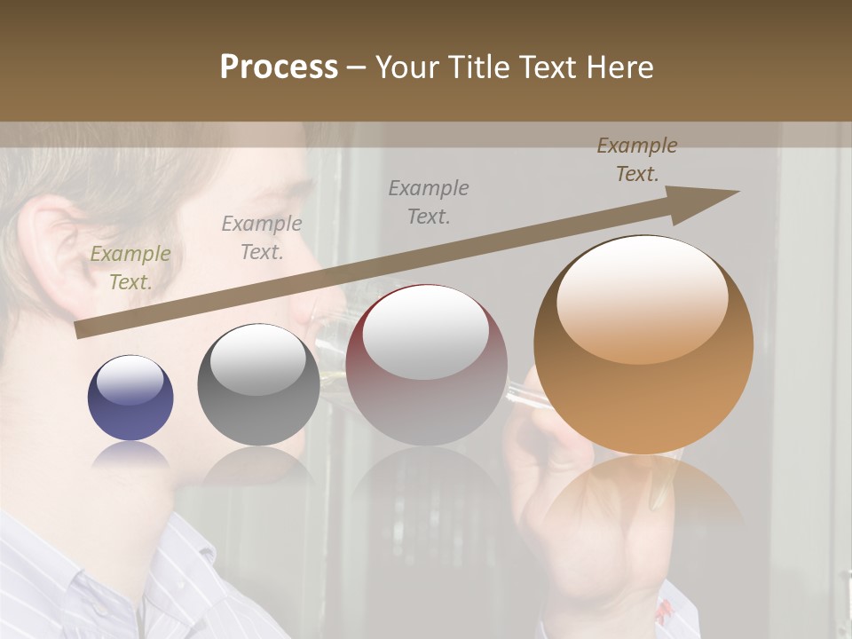 White Alcohol Profile PowerPoint Template