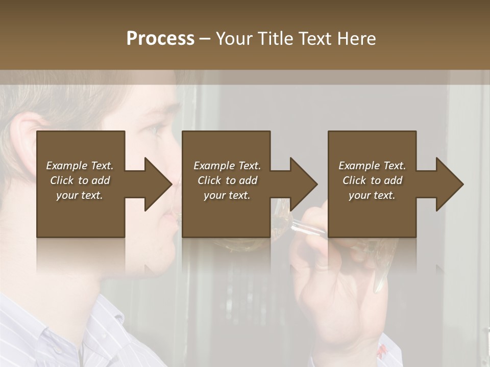 White Alcohol Profile PowerPoint Template