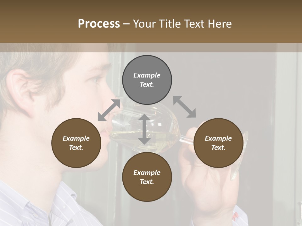 White Alcohol Profile PowerPoint Template