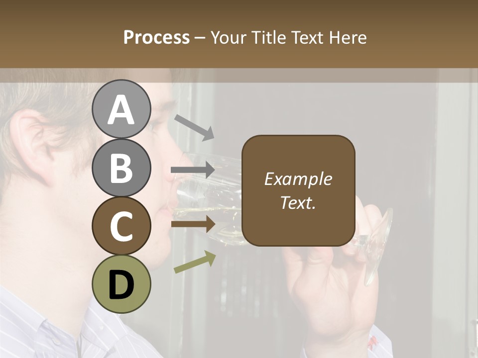 White Alcohol Profile PowerPoint Template