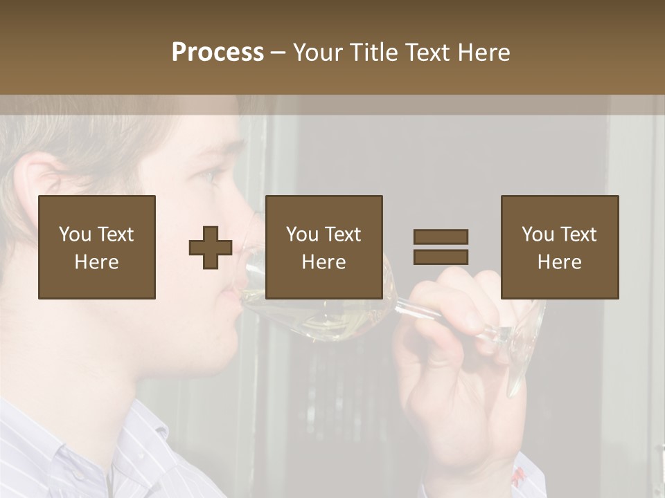 White Alcohol Profile PowerPoint Template