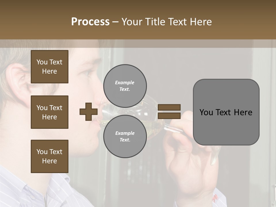 White Alcohol Profile PowerPoint Template