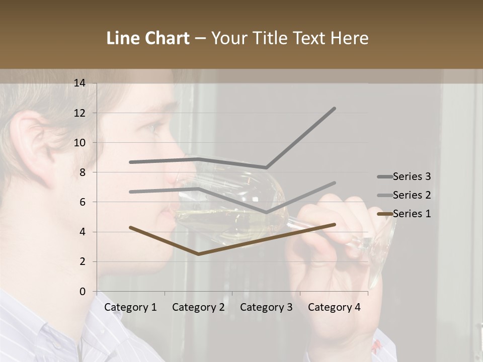 White Alcohol Profile PowerPoint Template