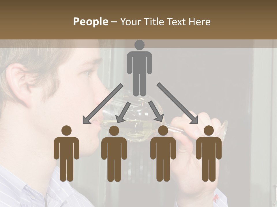 White Alcohol Profile PowerPoint Template