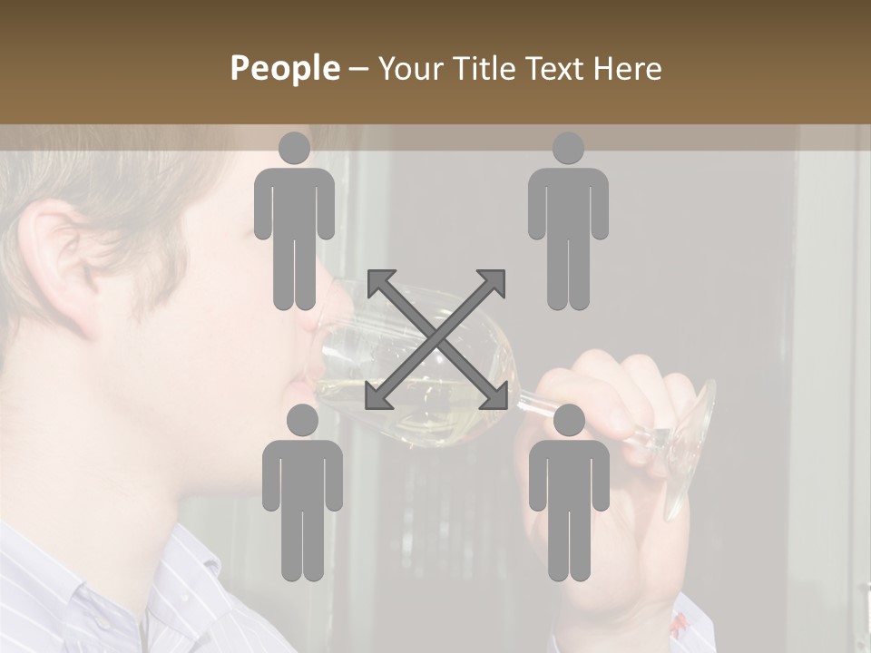 White Alcohol Profile PowerPoint Template