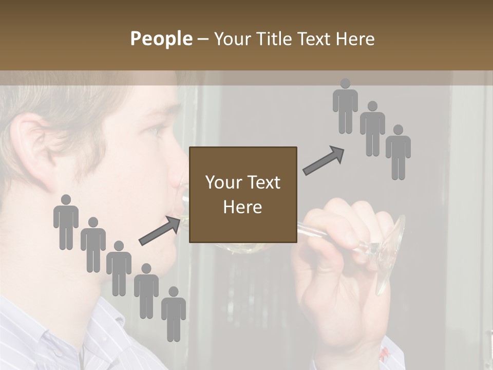 White Alcohol Profile PowerPoint Template