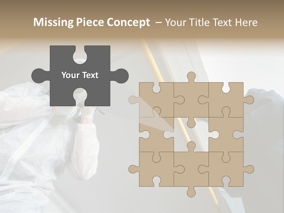 A Photographer Taking A Picture Of A Man In A Bee Suit PowerPoint Template