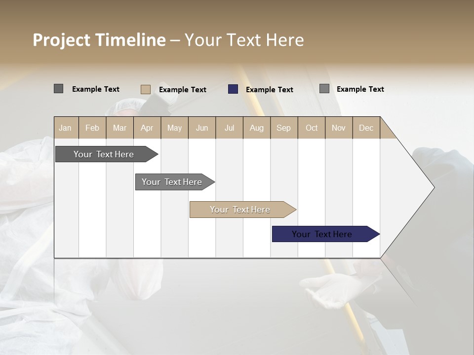 A Photographer Taking A Picture Of A Man In A Bee Suit PowerPoint Template