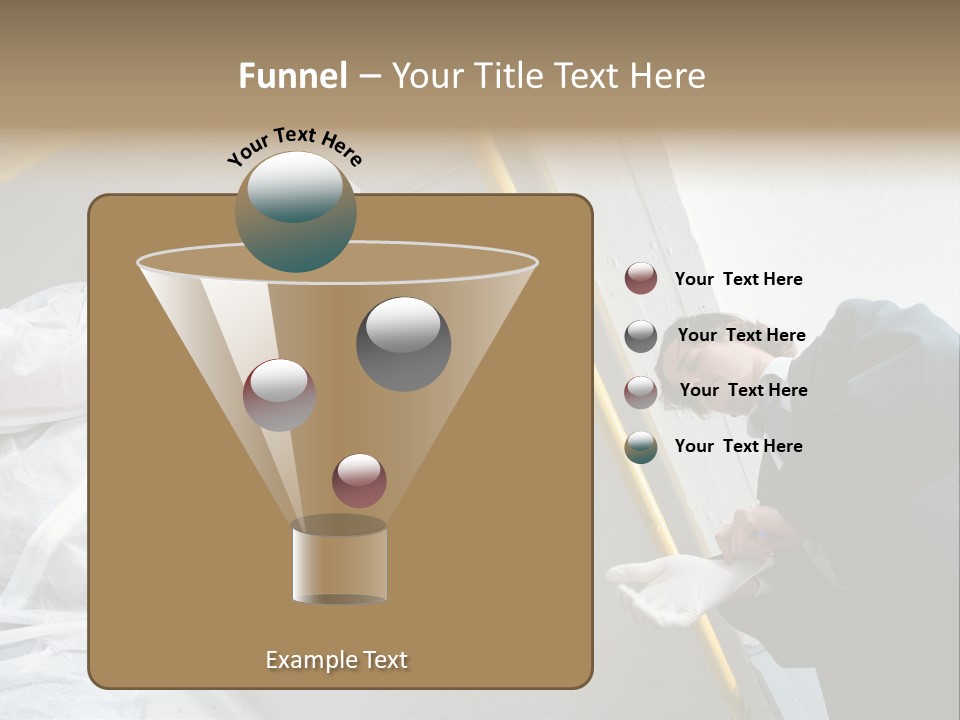 A Photographer Taking A Picture Of A Man In A Bee Suit PowerPoint Template