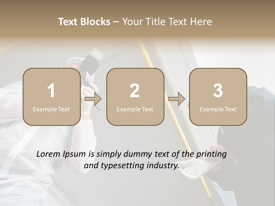 A Photographer Taking A Picture Of A Man In A Bee Suit PowerPoint Template