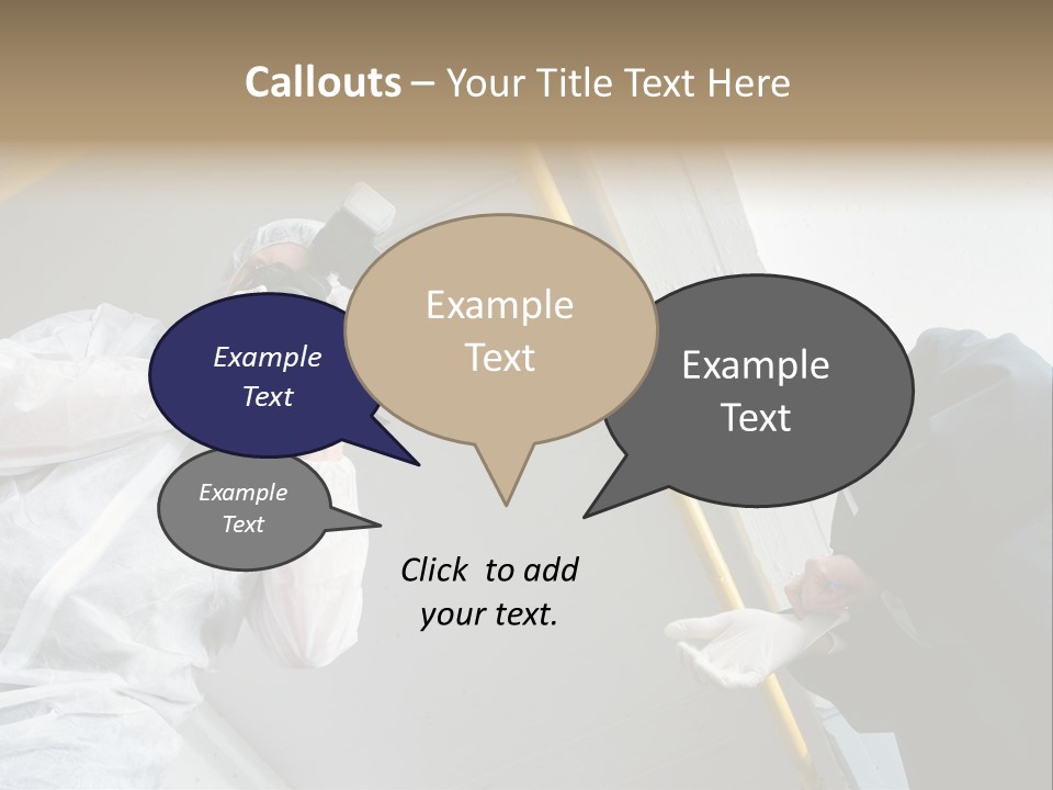 A Photographer Taking A Picture Of A Man In A Bee Suit PowerPoint Template