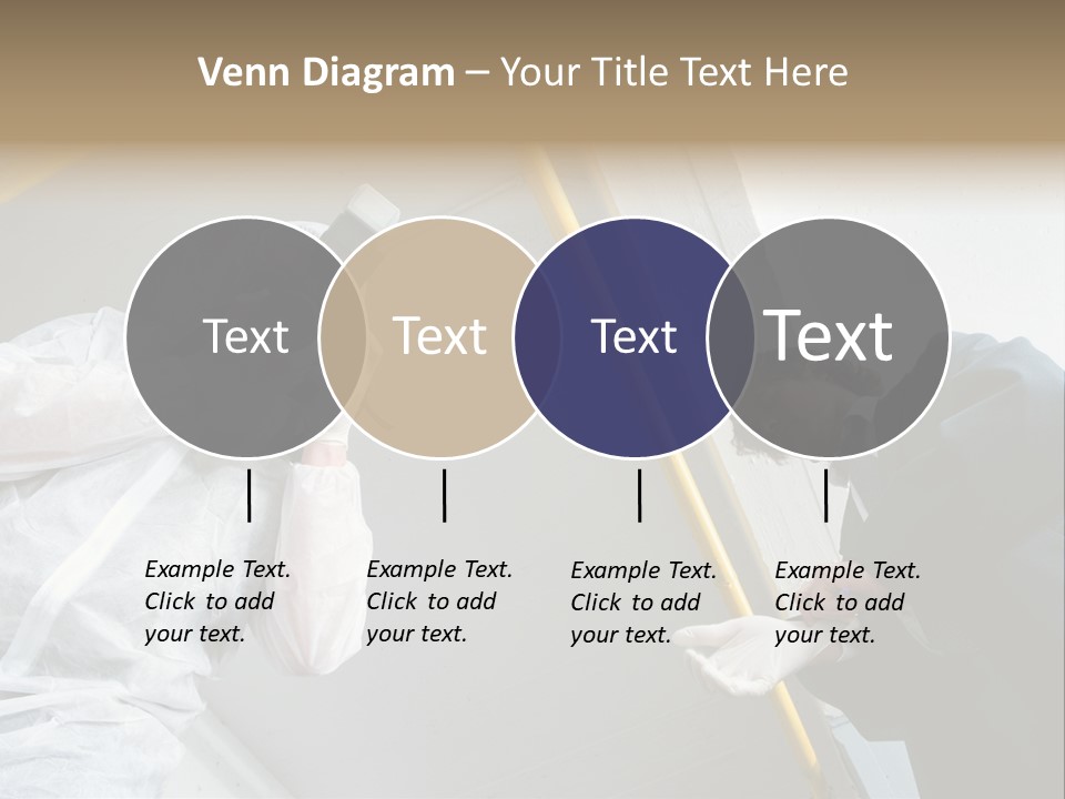 A Photographer Taking A Picture Of A Man In A Bee Suit PowerPoint Template