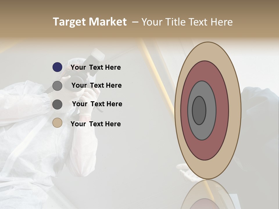 A Photographer Taking A Picture Of A Man In A Bee Suit PowerPoint Template