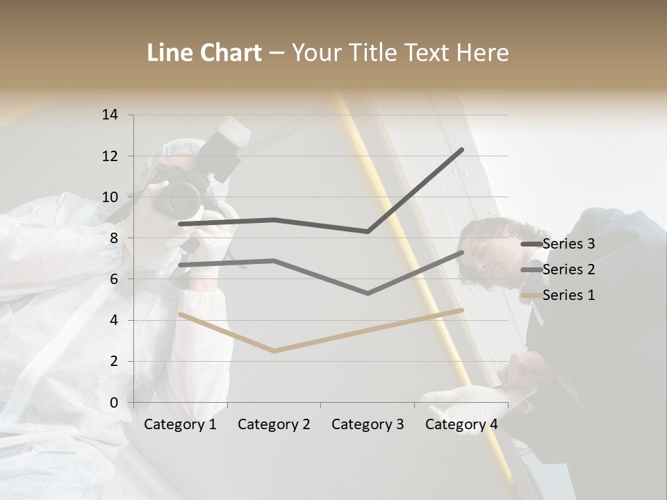 A Photographer Taking A Picture Of A Man In A Bee Suit PowerPoint Template