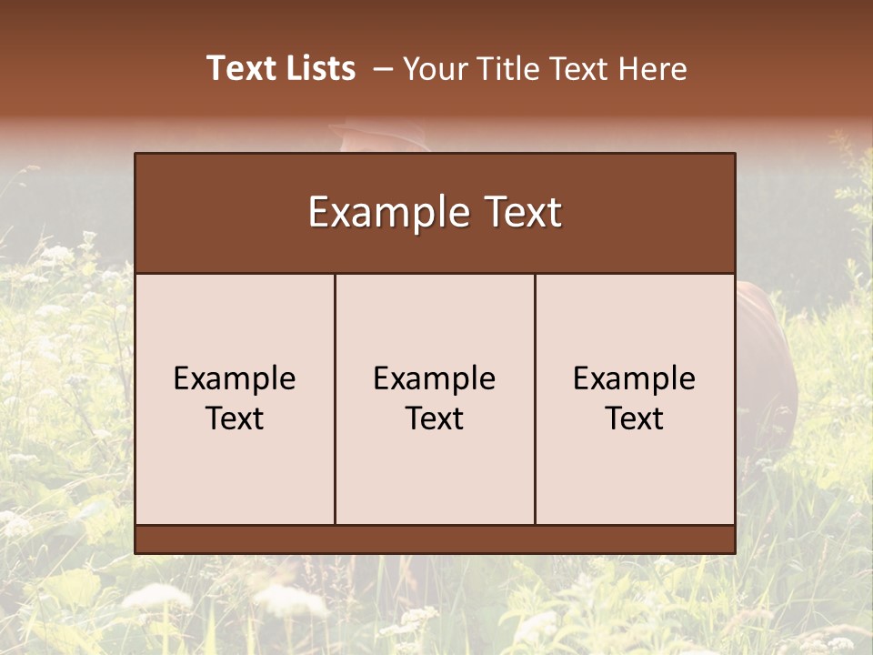 A Man Standing In A Field With A Cow PowerPoint Template