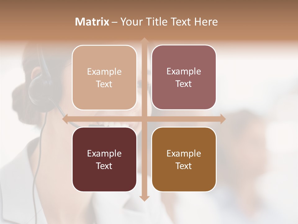 Striped Eating Sweet PowerPoint Template