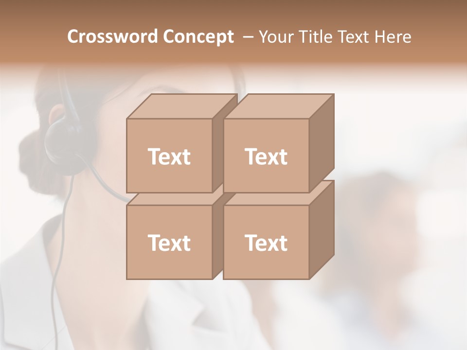 Striped Eating Sweet PowerPoint Template