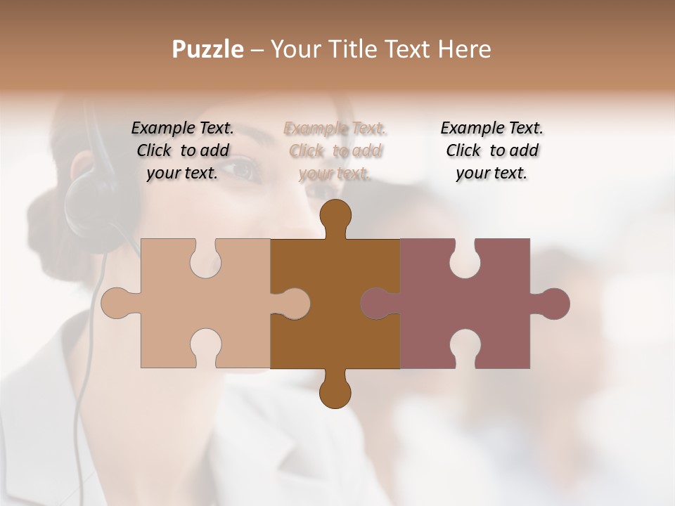 Striped Eating Sweet PowerPoint Template