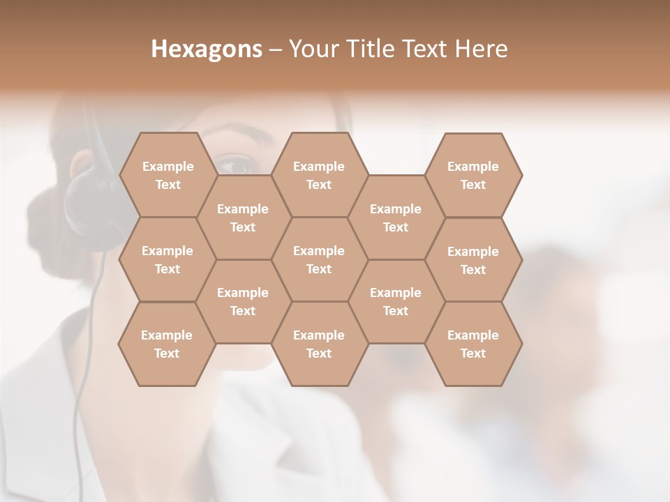 Striped Eating Sweet PowerPoint Template