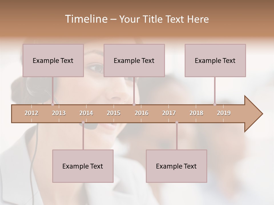 Striped Eating Sweet PowerPoint Template
