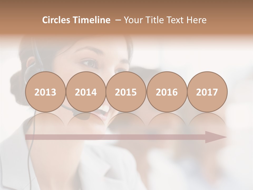 Striped Eating Sweet PowerPoint Template