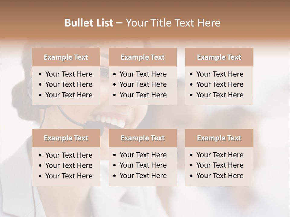 Striped Eating Sweet PowerPoint Template