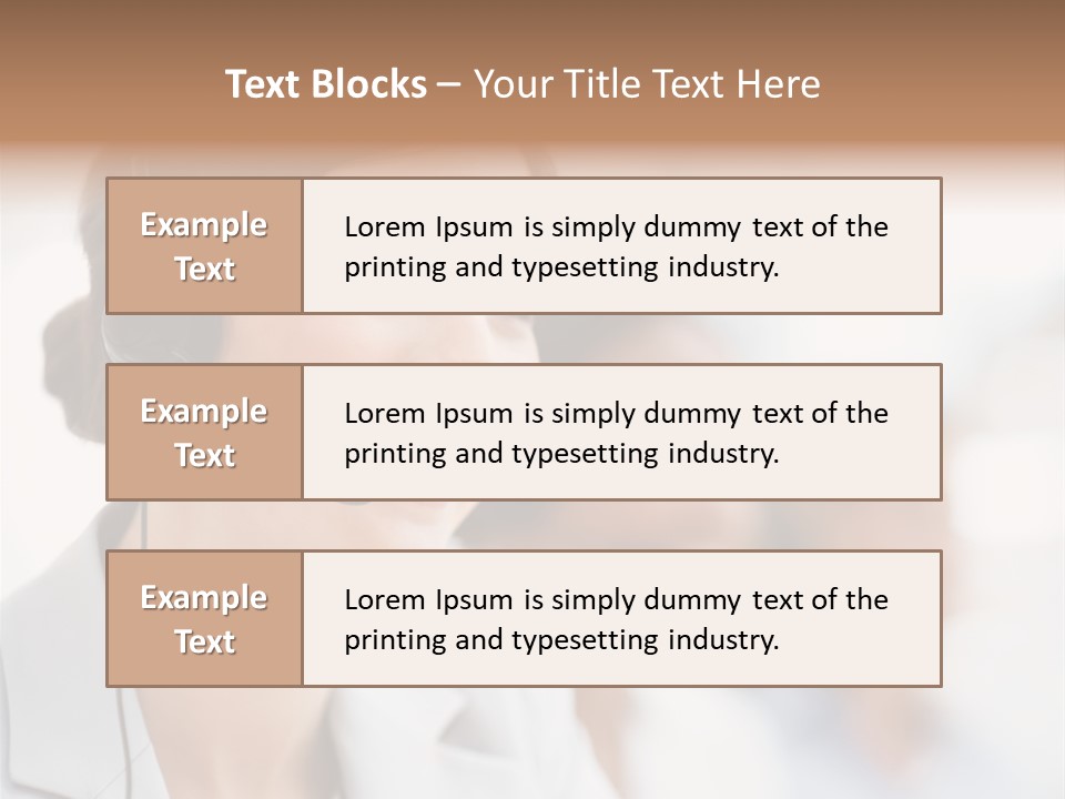 Striped Eating Sweet PowerPoint Template