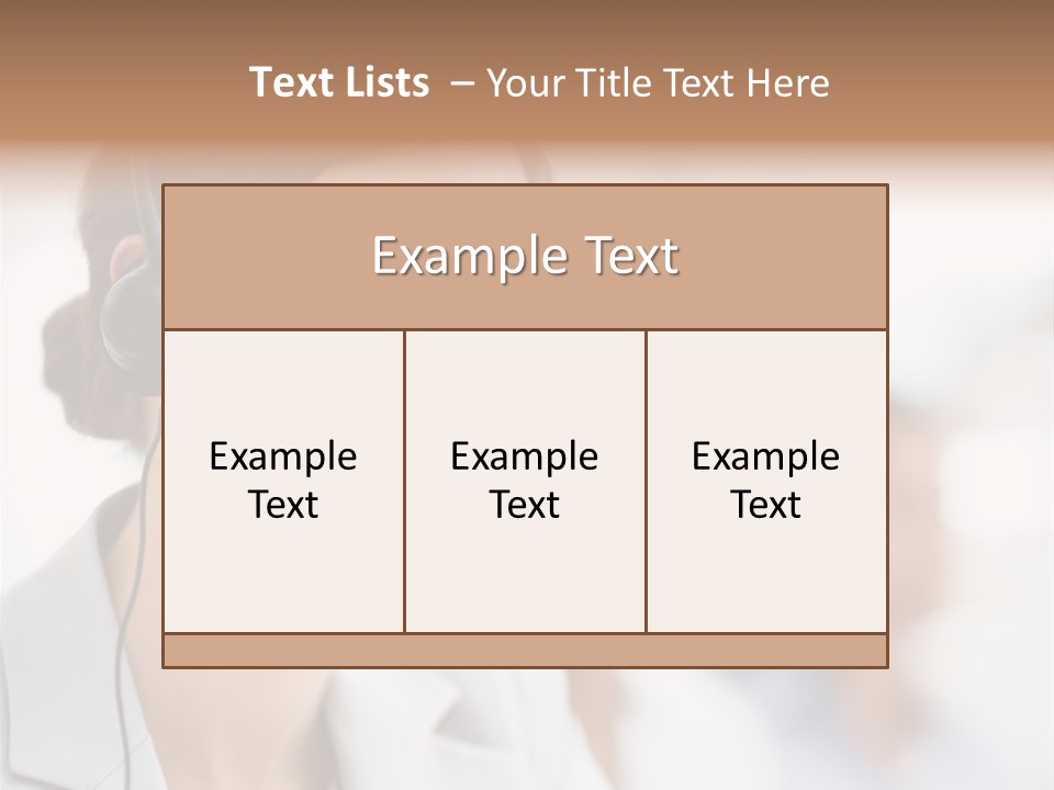 Striped Eating Sweet PowerPoint Template