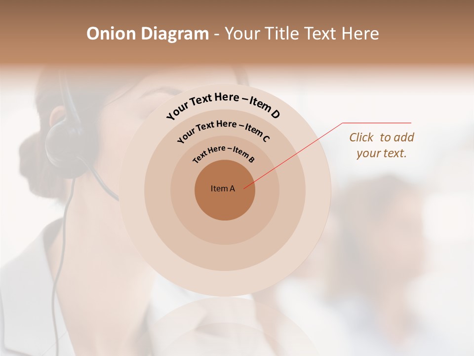 Striped Eating Sweet PowerPoint Template