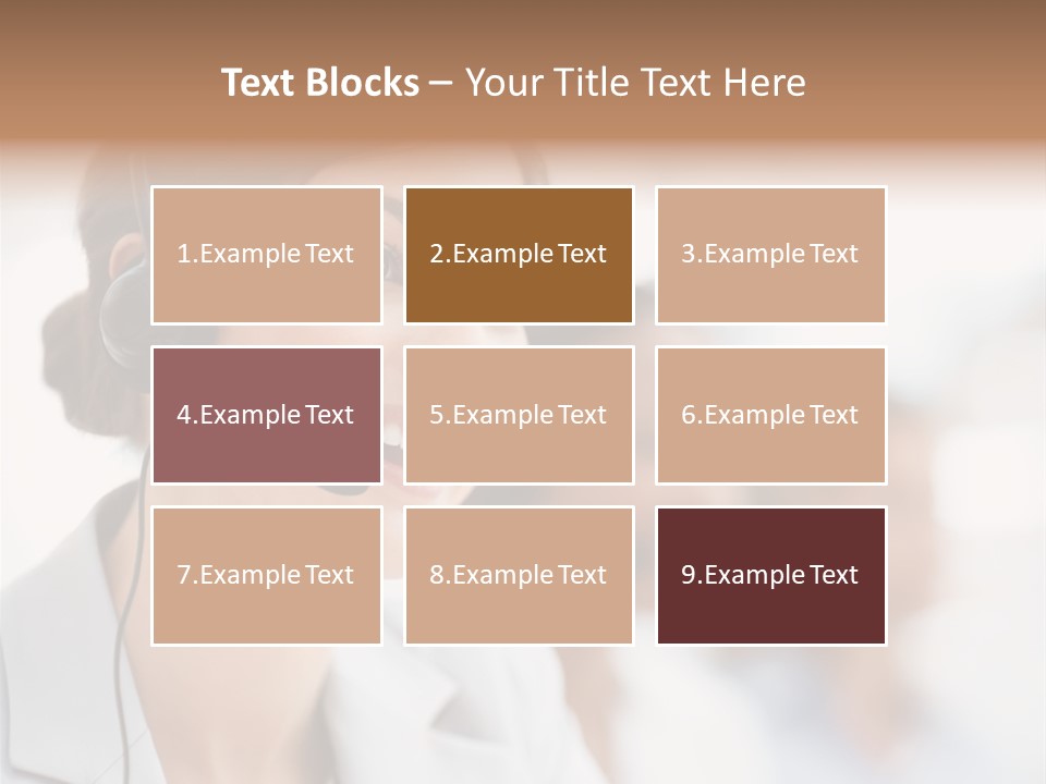 Striped Eating Sweet PowerPoint Template