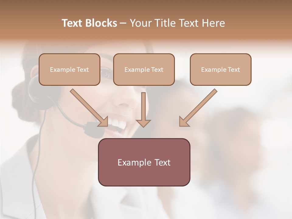 Striped Eating Sweet PowerPoint Template