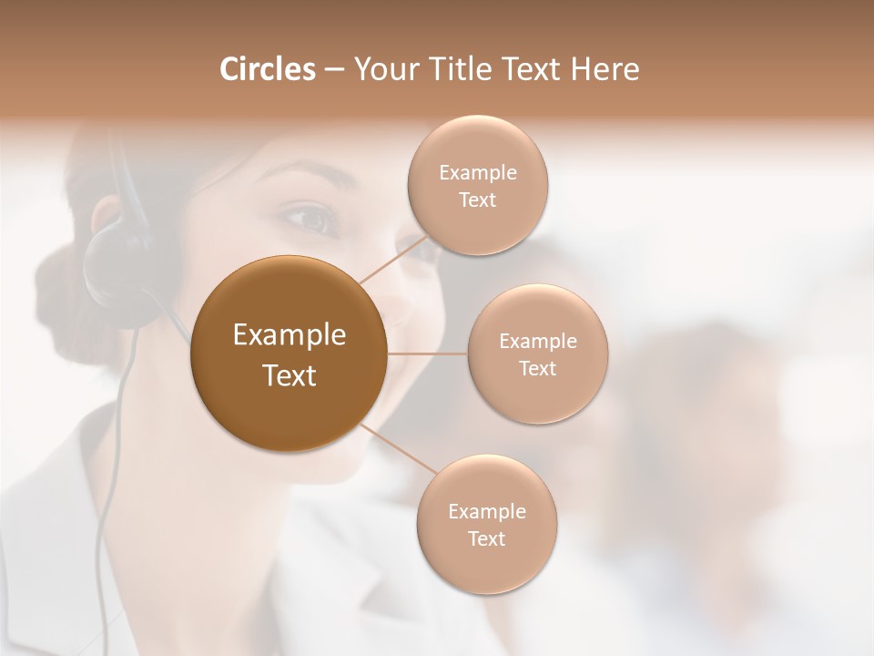 Striped Eating Sweet PowerPoint Template