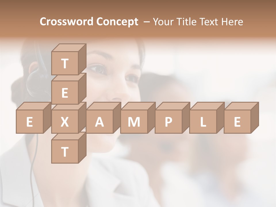 Striped Eating Sweet PowerPoint Template