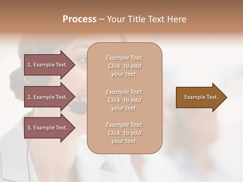Striped Eating Sweet PowerPoint Template