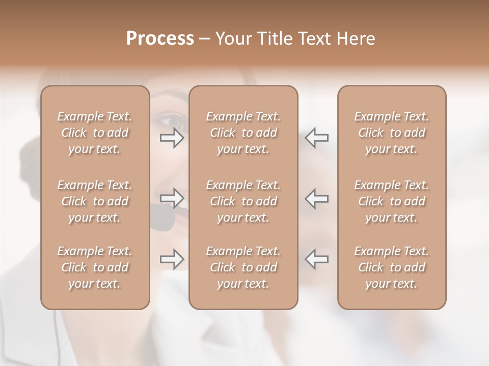 Striped Eating Sweet PowerPoint Template
