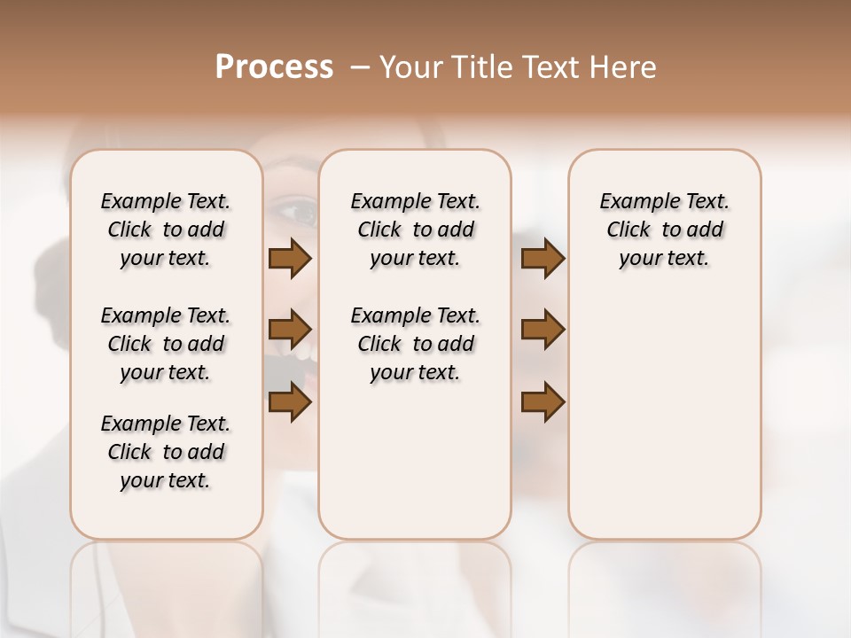 Striped Eating Sweet PowerPoint Template